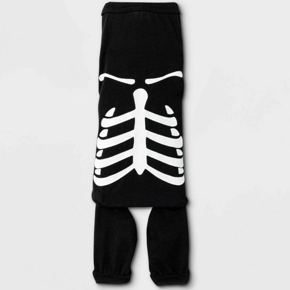 Target Matching Family Dog Pet Halloween SKELETON Pajamas Costume Size Med  NWT - Picture 3 of 4